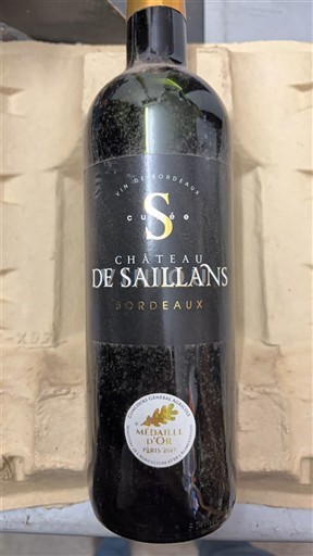 Bordeaux Château Saillans S Ohne Jahrgang