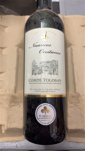 Zuidwest-Frankrijk Comté Tolosan Vignobles Arbeau Nuances Occitanes Niet-geïntegreerd
