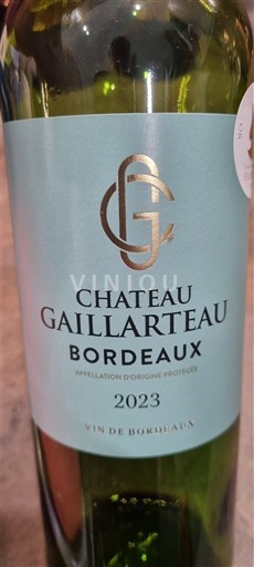 Bordeaux Château Gaillarteau 2023