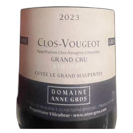 Bourgogne Clos-de-vougeot Grand Cru Anne Gros 2023