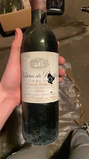 Bordeaux Canon-Fronsac Château Pavillon Canon Fronsac 1986