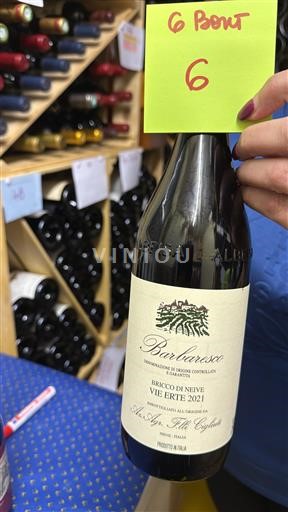 Piamonte Barbaresco F.lli Cigliuti Bricco di Neive Vie Erte 2021