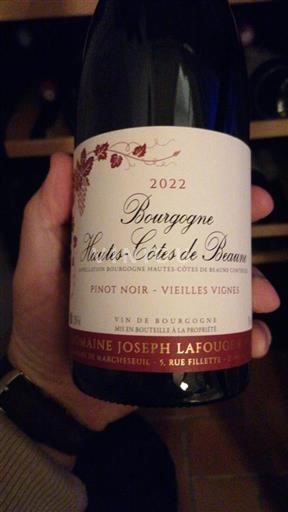 Bourgogne Không được chỉ định Domaine Joseph Lafouge Pinot Noir - Vieilles Vignes 2022