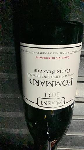 Bourgogne Pommard Parent Croix Blanche 2021