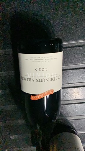 Bourgogne Côte de nuits villages David Duband 2023