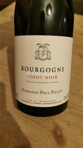 Bourgogne Domaine Paul Pillot Pinot Noir Không niên vụ