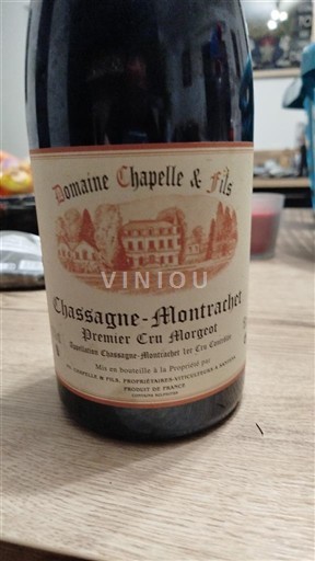Bourgogne Chassagne-montrachet Premier Cru Domaine Chapelle & Fils 2018