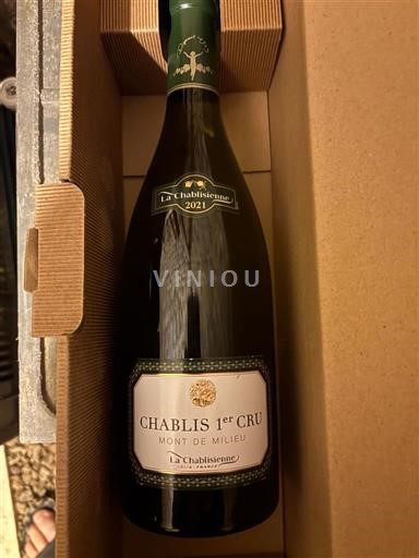 Bourgogne Không được chỉ định Premier Cru La Chablisienne Mont de Milieu 2021