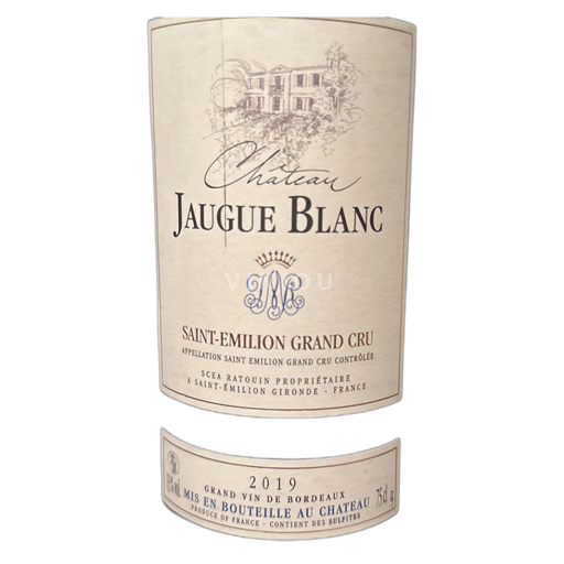 Bordéus Saint-Émilion Grand Cru Château Jauge Blanc 2019