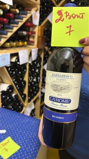 Piamonte Barbaresco Ca' Rome' Rio Sordo 2011