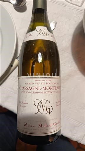 Bourgogne Chassagne-montrachet Maison Mallard-Gaulin 2007