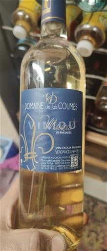 Roussillon Muscat de Rivesaltes Domaine Las Coumes Muscat de Rivesaltes Vendanges Tardives Neročník