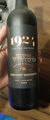 Vùng trồng nho được cấp phép California Lodi 1924 Double Black Bourbon Barrel Aged 2023
