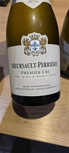 Bourgogne Meursault Premier Cru Château Meursault Meursault-Perrières 2019
