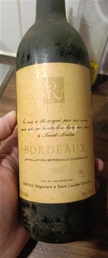 Bordeaux Rineau 1985