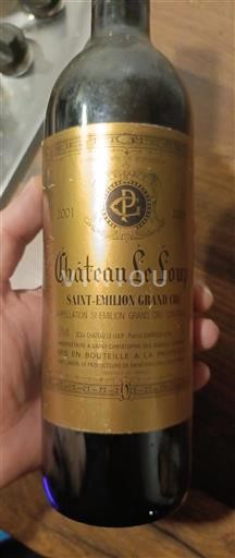 Burdeos Saint-Émilion Gran Cru Grand Cru Château Le Louy 2001