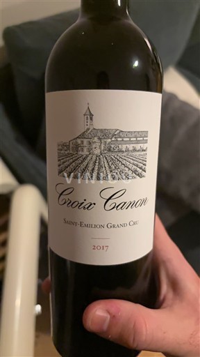 Bordeaux Saint-Émilion Grand Cru Grand Cru Croix Canon 2017