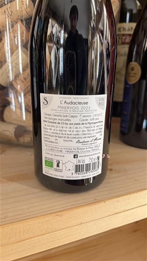 Linguadoca Minervois Château Sainte-Eulalie L'Audacieuse 2023