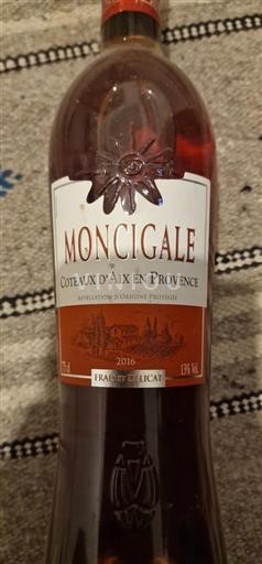 Provence Coteaux d'Aix-en-Provence Moncigale 2016