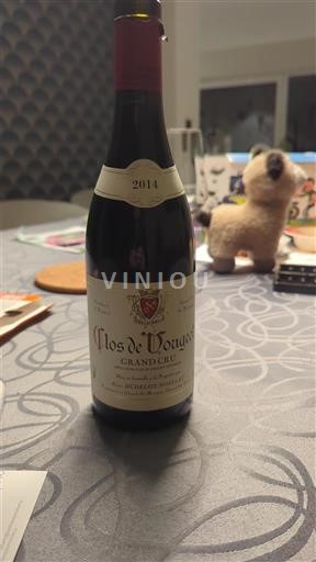 Bourgogne Clos-de-vougeot Grand Cru Clos de Vougeot 2014