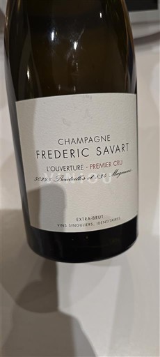 Champagne Nicht spezifiziert Frédéric Savart L'Ouverture Premier Cru Ohne Jahrgang