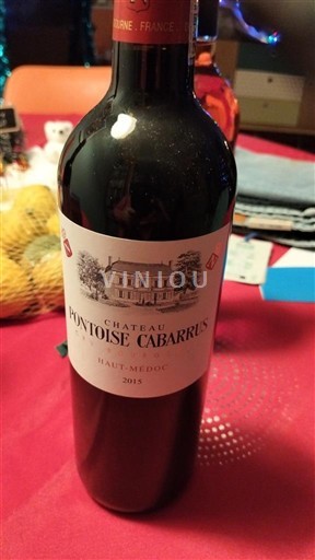 Bordeaux Haut-Médoc Château Pontoise Cabarrus 2015