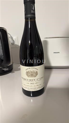 Bourgogne Mercurey Premier Cru Clos des Montaigus 2022