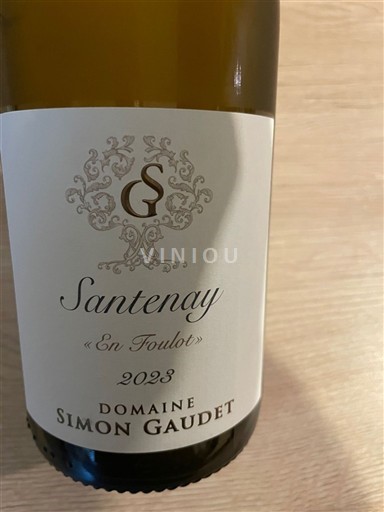 Bourgogne Santenay Domaine Simon Gaudet En Foulet 2023