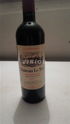 Bordeaux Château Le Tros 2017