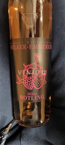 Nahe Welker-Emmerich Rotling 2022