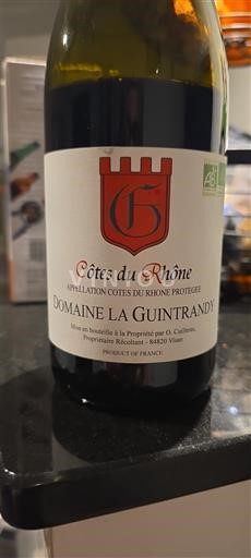 Rhône Valley Côtes-du-Rhône Domaine La Guinandray 2022