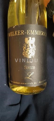 Mosel Moselle Welker-Emmerich Secco L 2022
