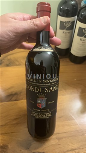 Toscana Brunello di Montalcino Biondi-Santi Tenuta Greppo 2004
