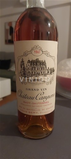 Bordeaux Không được chỉ định Château Camperos 1947