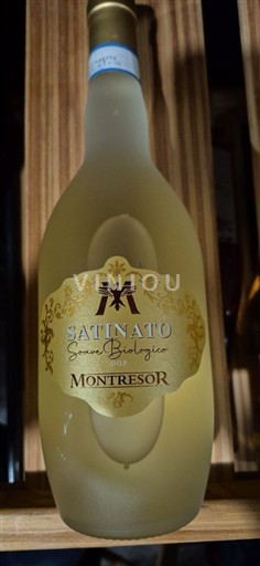 Vénétie Prosecco Montresor Satinato Spumante Biologico Không niên vụ