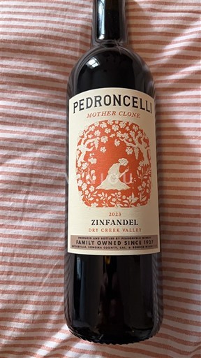 Vùng trồng nho được cấp phép California Thung lũng Dry Creek Pedroncelli Mother Clone 2023