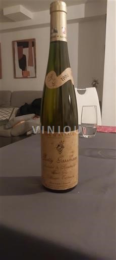 Alsace Pinot xám Vendanges Tardives Rolly Gassmann Jubilee 1996