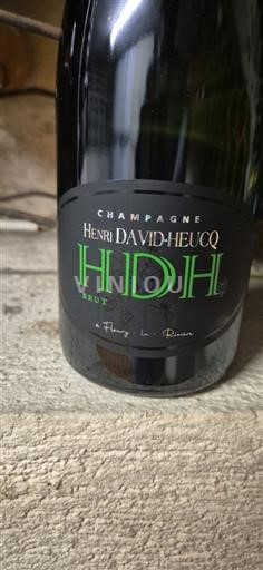 Kuohuviinit Blanc brut HDH Brut Henri David-Heucq 2022 Ranska Samppanja AOC