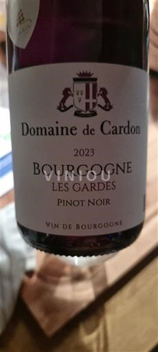 Bourgogne Domaine Cardon Les Gardes 2023