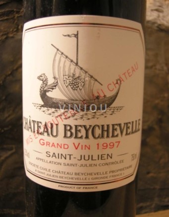 Bordeaux Saint-Julien Grand Cru Château Beychevelle 1997
