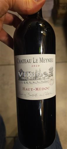 Bordeaux Haut-Médoc Château Le Meynieu 2020