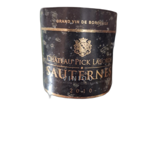 Bordéus Sauternes Château Pick Laborde 2010