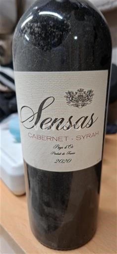 Languedoc und Roussillon Pays d'Oc Sensas Cabernet - Syrah 2020