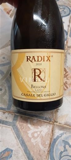 Latium Lazio Casale del Giglio Radix 2020