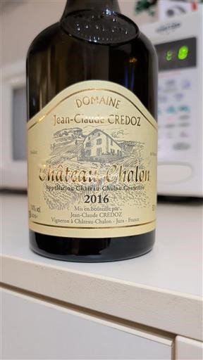 Jura Château-chalon Domaine Jean-Claude Crédox 2016