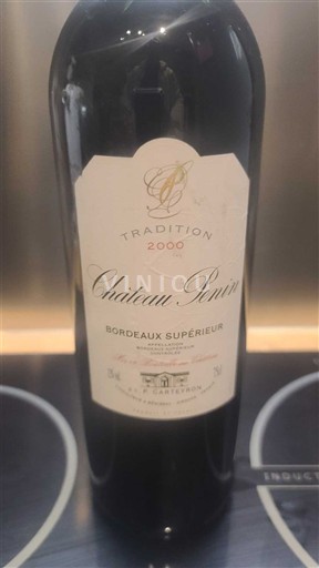 Rượu vang Rouge sec Tradition Château Penin 2000 Pháp Bordeaux Bordeaux Supérieur AOC