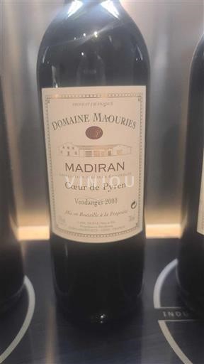 Tây Nam Madiran Domaine Maouries Cœur de Pyren 2000
