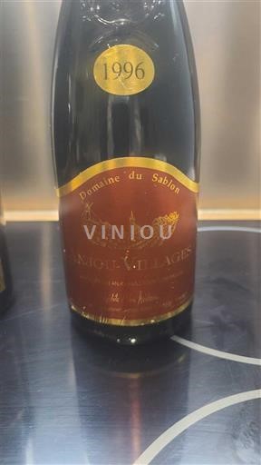 Beaujolais Beaujolais Villages Domaine Sablon 1996