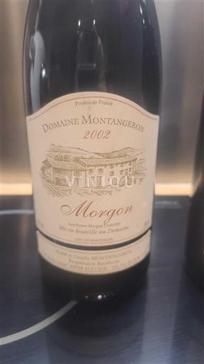 Beaujolais Morgon Domaine Montangeron 2002
