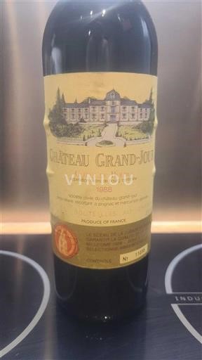 Bordeaux Côtes-de-bourg Château Grand Jour 1988